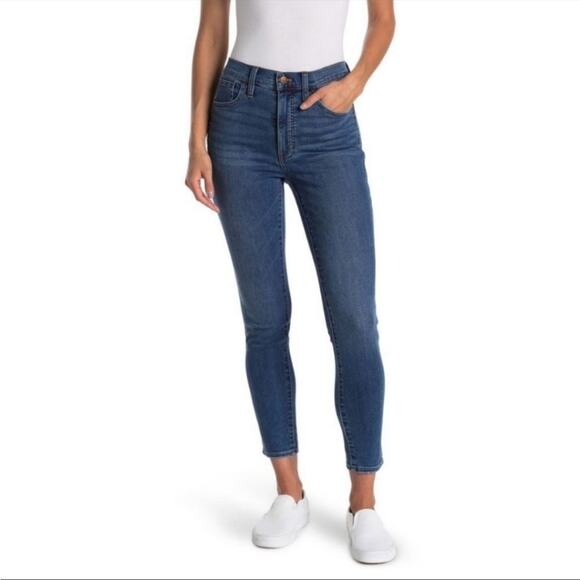 Madewell NWT ten inch high rise skinny jean stretch comfortable - Picture 1 of 9